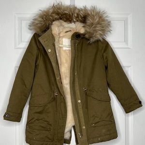Zara Girls Jacket Green